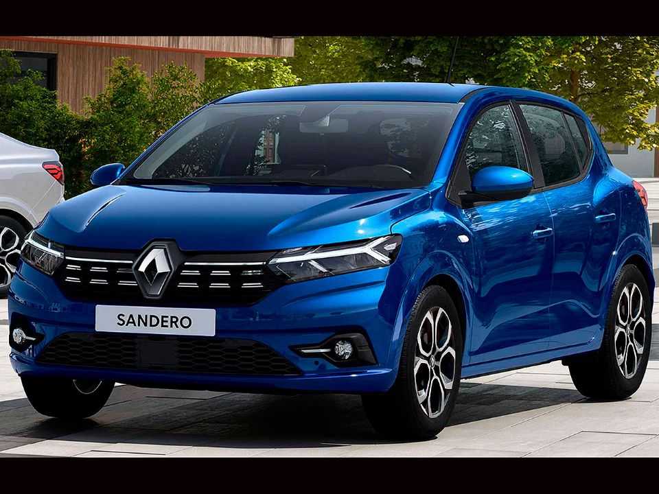 Projeção de Kleber Silva para o novo Sandero com a identidade da Renault