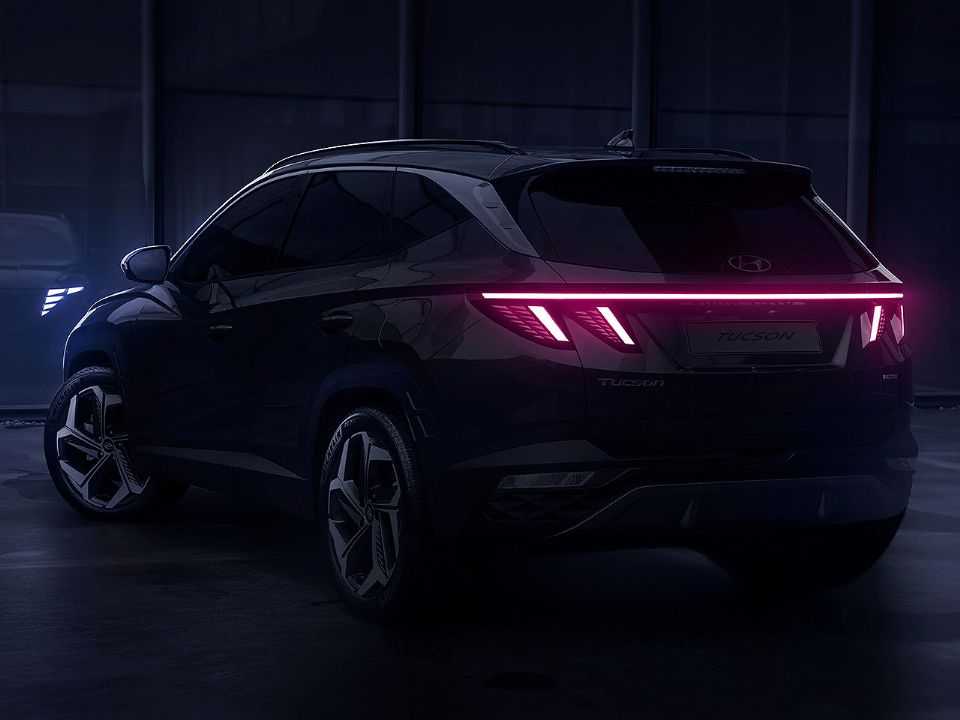 Teaser da quarta geração do Hyundai Tucson