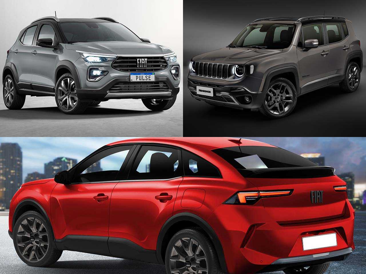 Pulse, Renegade e a proje��o de Kleber Silva para o futuro projeto 376, da Fiat