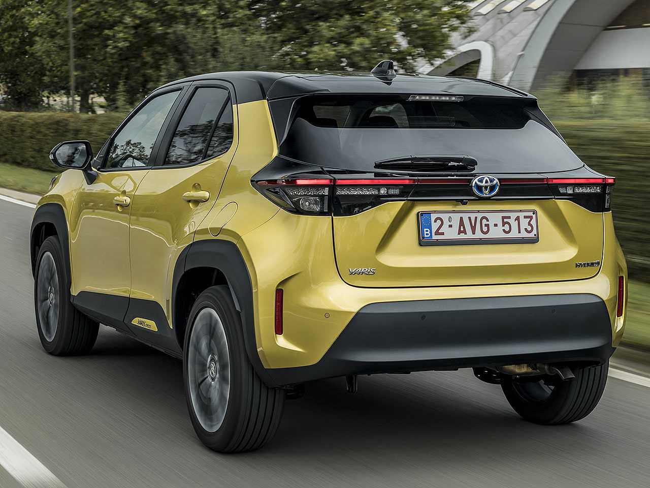 Toyota�yaris-cross 2021 - �ngulo traseiro
