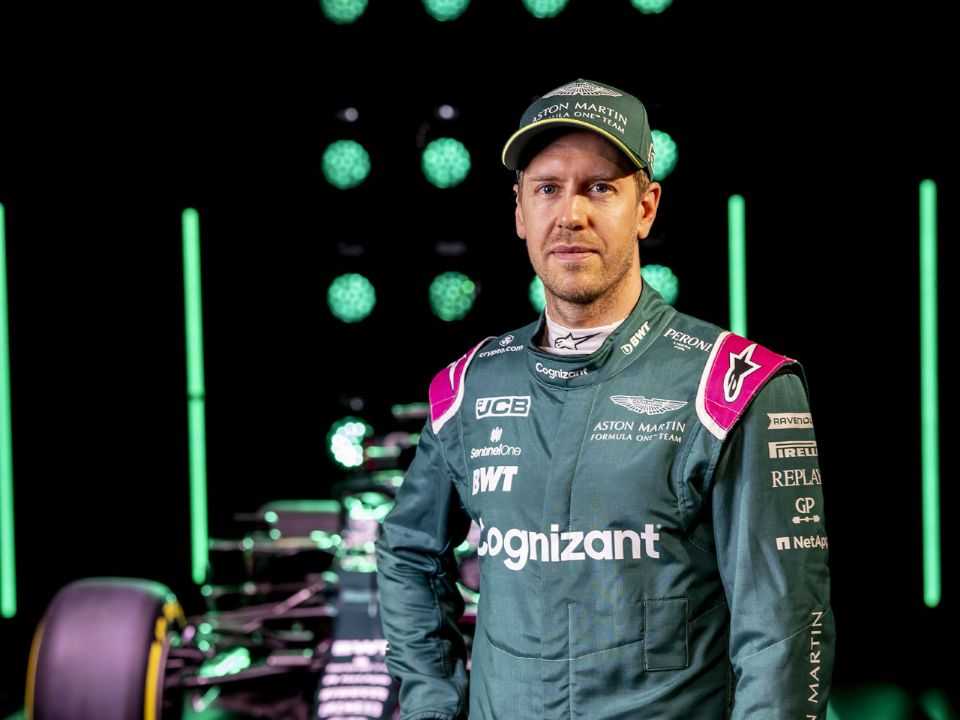 O piloto alemão Sebastian Vettel: lugar de correr é na pista