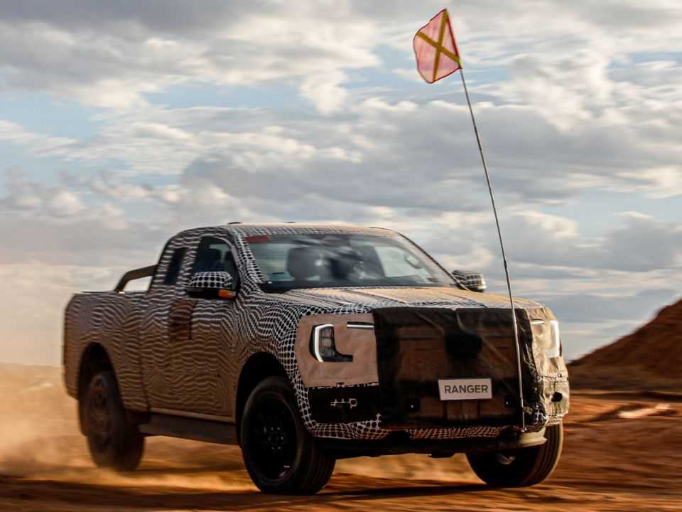 Ford�Ranger 2022 - �ngulo frontal