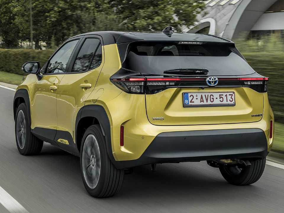 Toyota�yaris-cross 2021 - �ngulo traseiro
