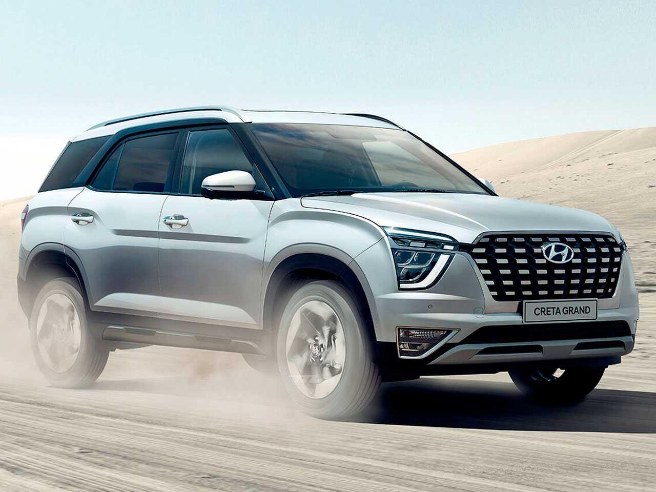 Acima o Hyundai Creta Grand lan�ado no M�xico