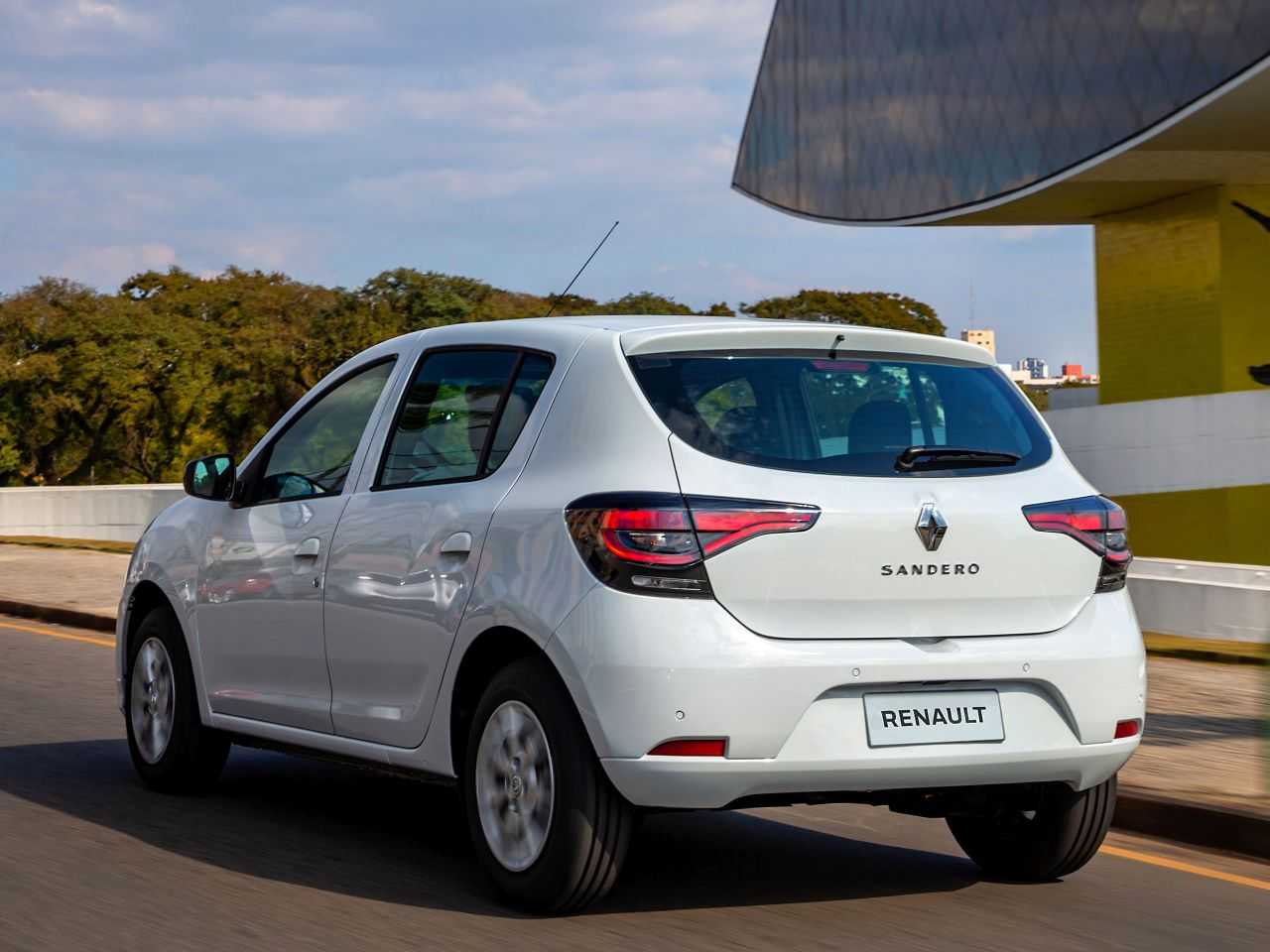 Renault�Sandero 2022 - �ngulo traseiro