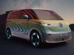 Kombi elétrica: VW revela ID. Buzz com pouca camuflagem