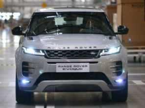 Land Rover celebra volta da produção do Evoque no Brasil