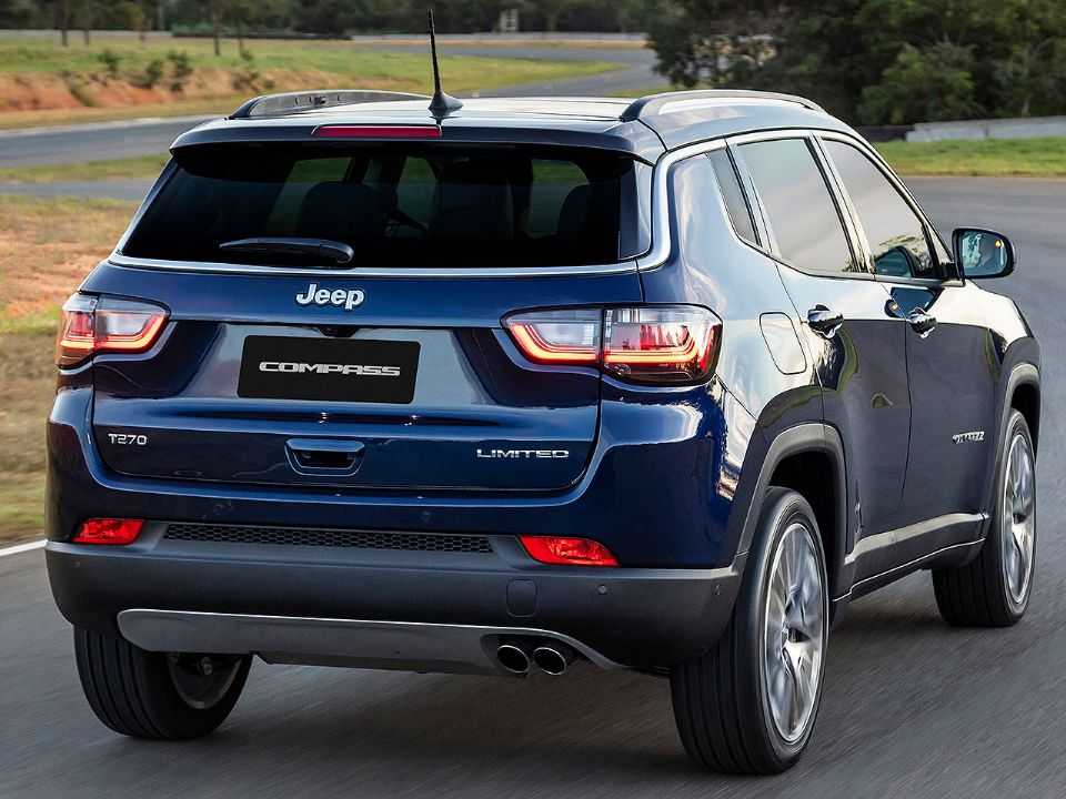 JeepCompass 2022 - ngulo traseiro