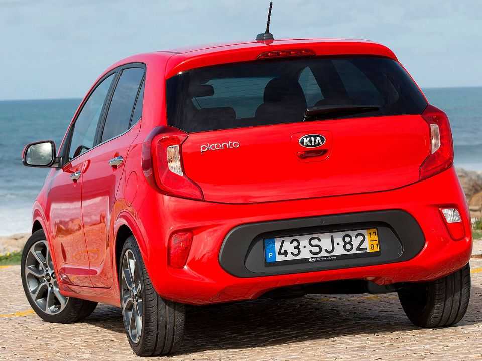 Kia�Picanto 2017 - �ngulo traseiro