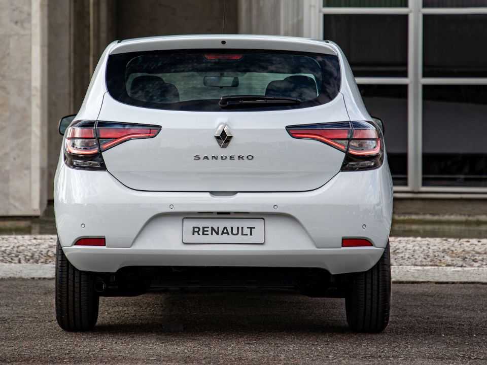 RenaultSandero 2022 - traseira