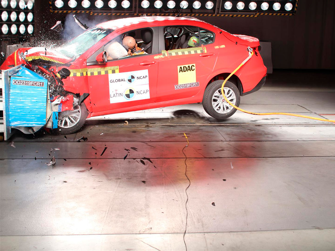 Fiat Cronos avaliado neste ano pelo Latin NCAP: nota zero em segurana