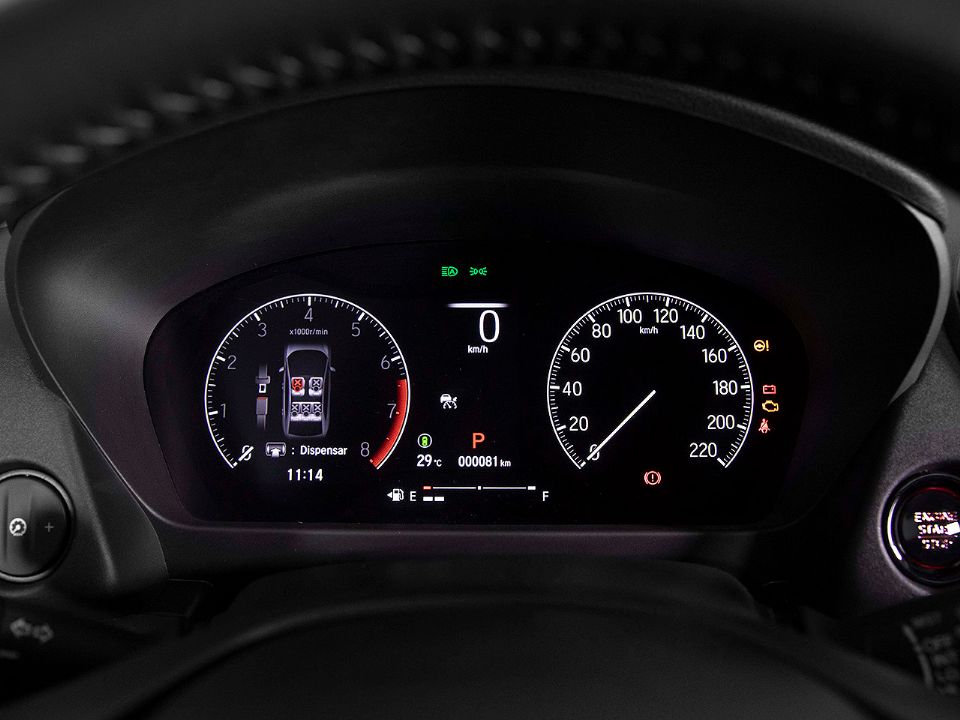 Honda�City 2022 - painel de instrumentos