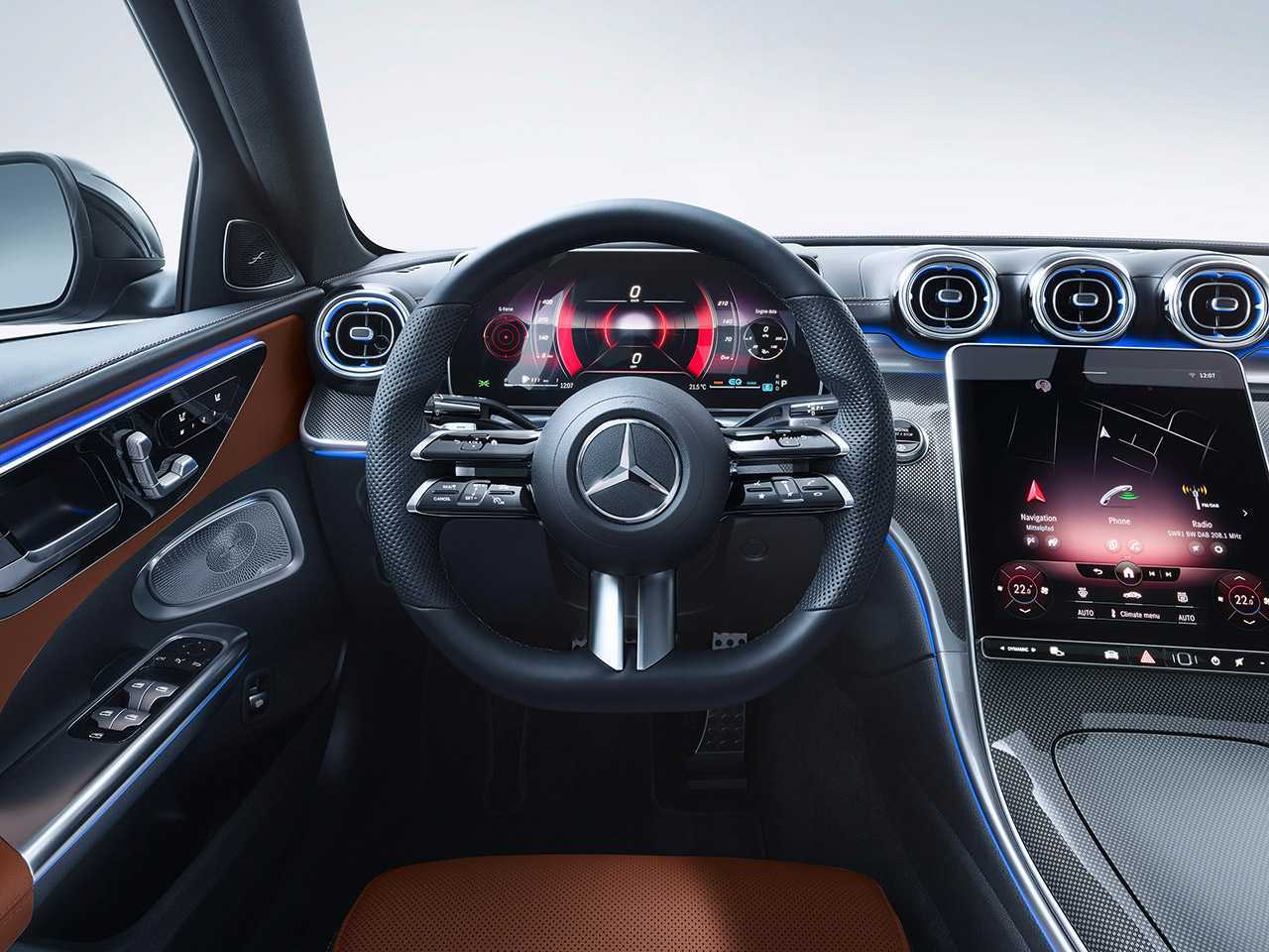 Mercedes-BenzClasse C 2022 - painel