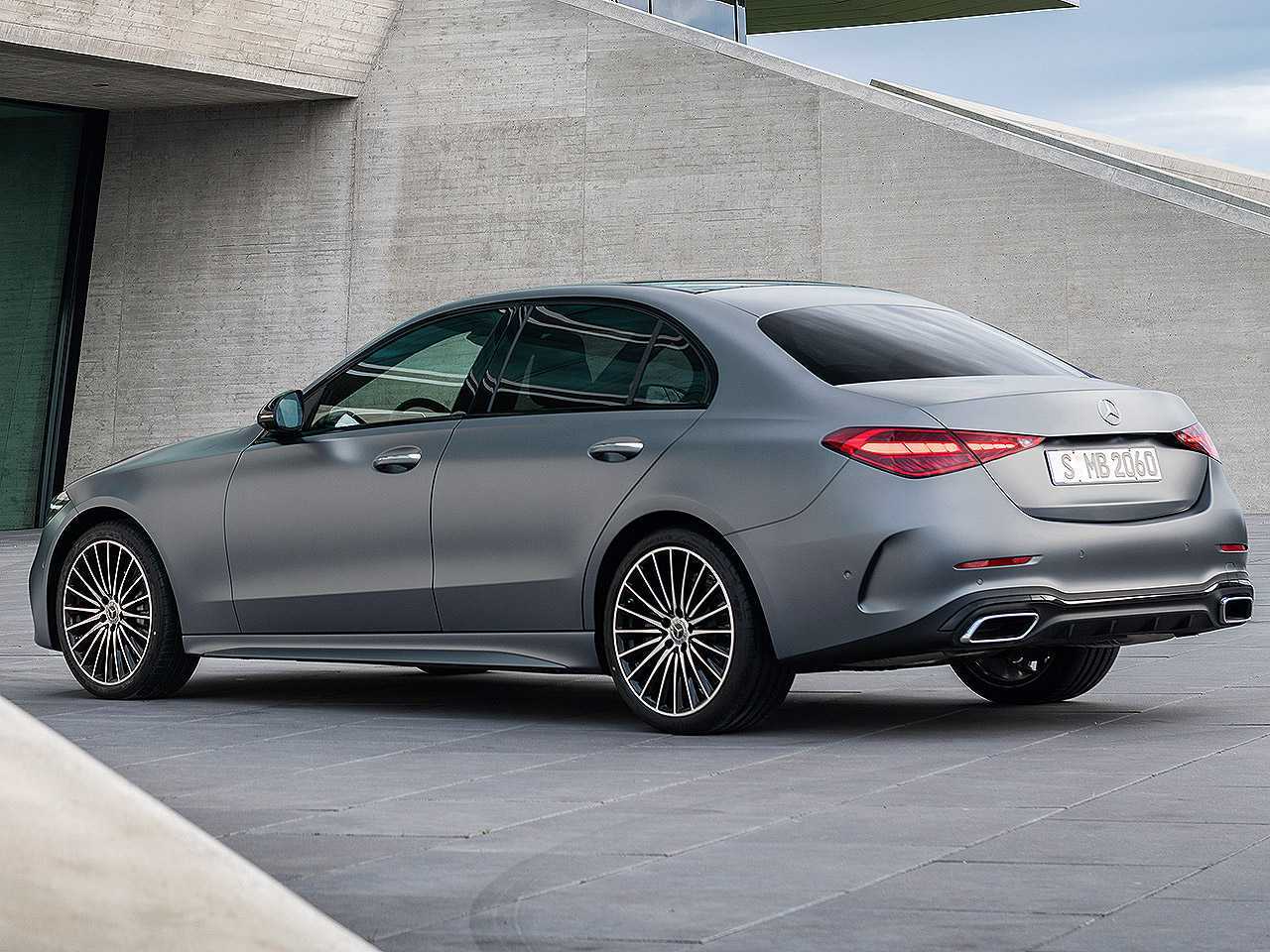 Mercedes-Benz�Classe C 2022 - �ngulo traseiro