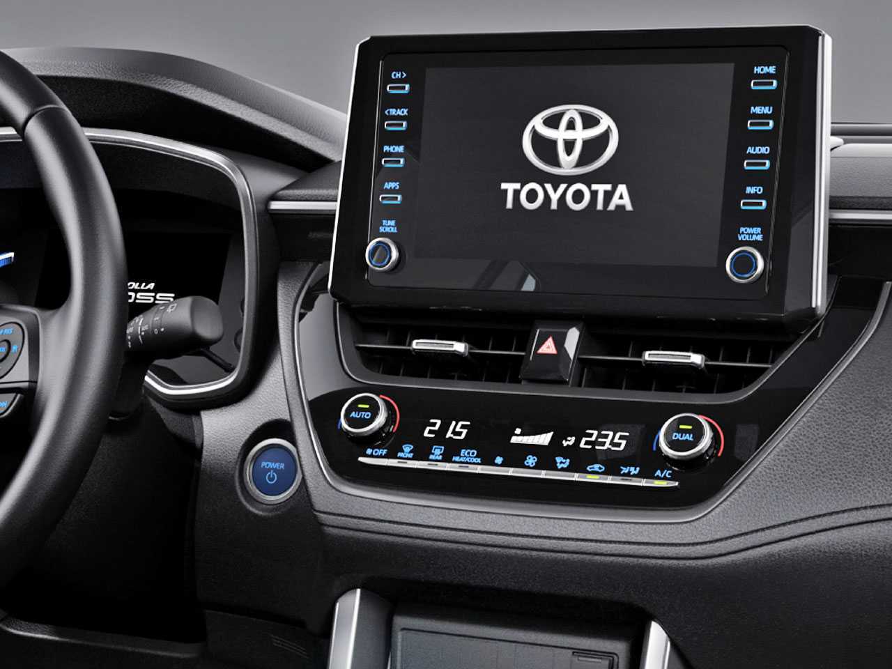 ToyotaCorolla Cross 2022 - console central