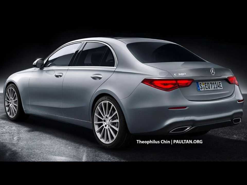 Projeção de Theophilus Chin para a nova geração do Mercedes-Benz Classe C