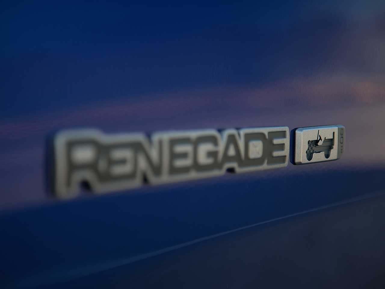 Detalhe do Jeep Renegade 80th Anniversary lanado na Europa