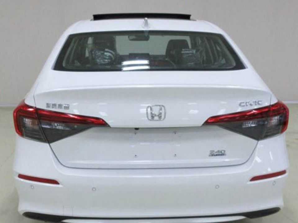 Flagra do novo Honda Civic 2022 sem disfarces