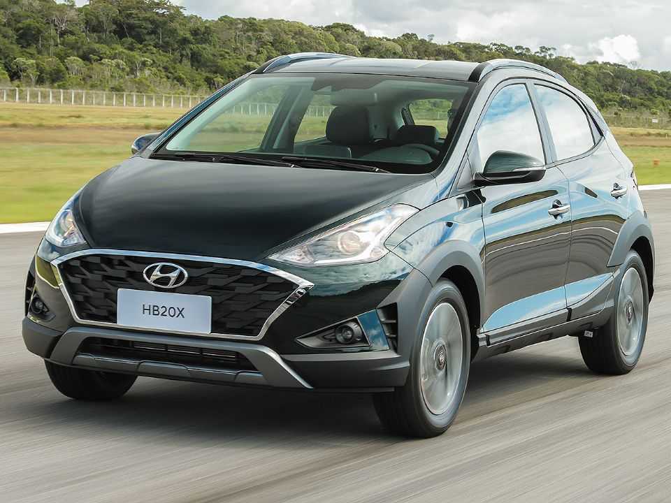 Hyundai�HB20X 2021 - �ngulo frontal
