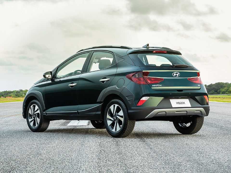 Hyundai�HB20X 2021 - �ngulo traseiro
