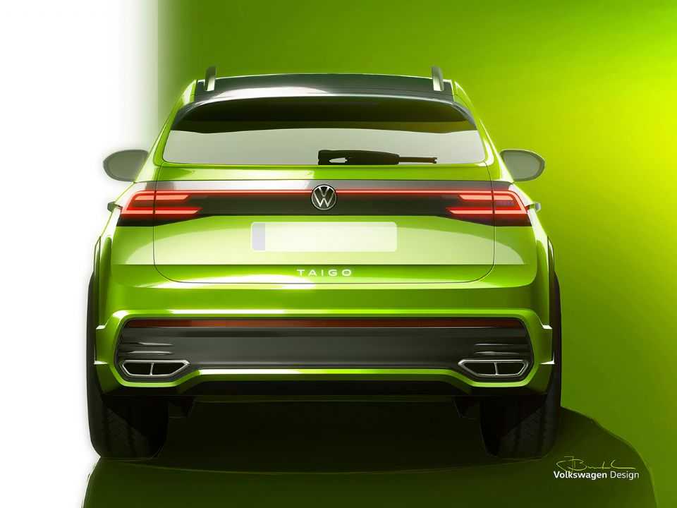 Esquete antecipando o VW Taigo, designação do Nivus para o mercado europeu