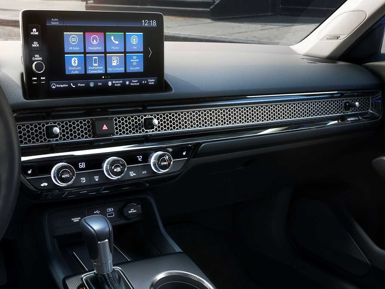 Honda�Civic 2022 - console central