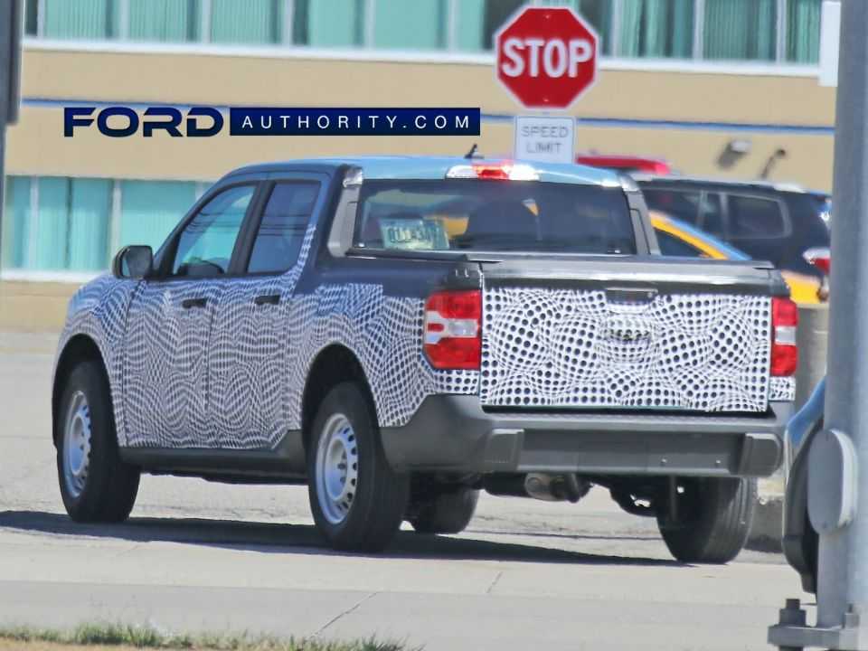 Flagra mostra a nova Ford Maverick de entrada em testes nos EUA