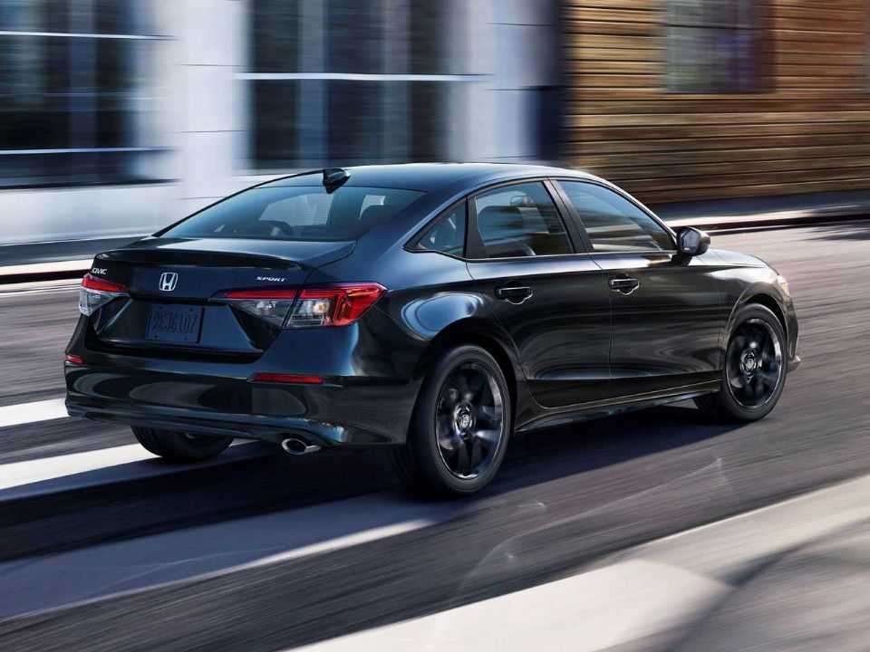 Honda�Civic 2022 - �ngulo traseiro