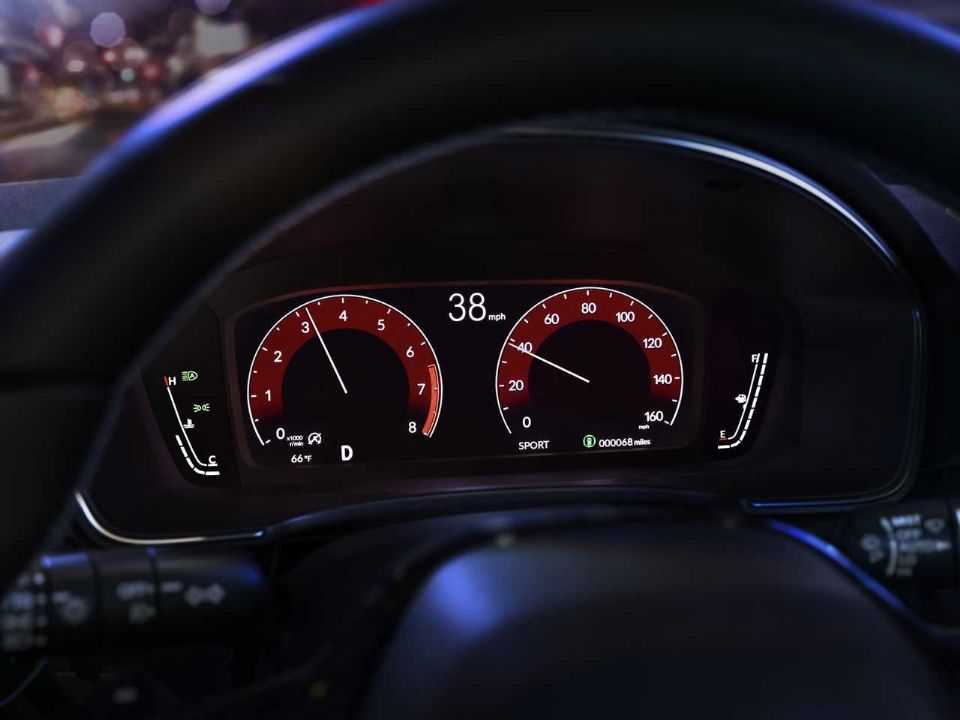 Honda�Civic 2022 - painel de instrumentos