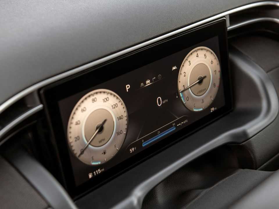 Hyundai�Santa Cruz 2022 - painel de instrumentos