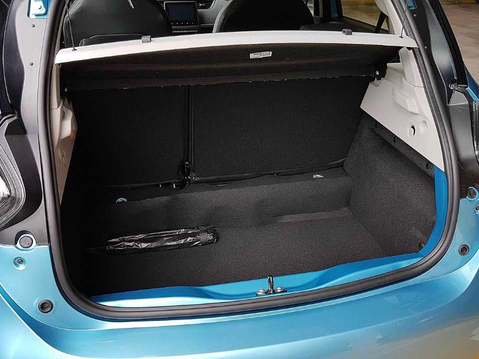RenaultZoe 2021 - porta-malas