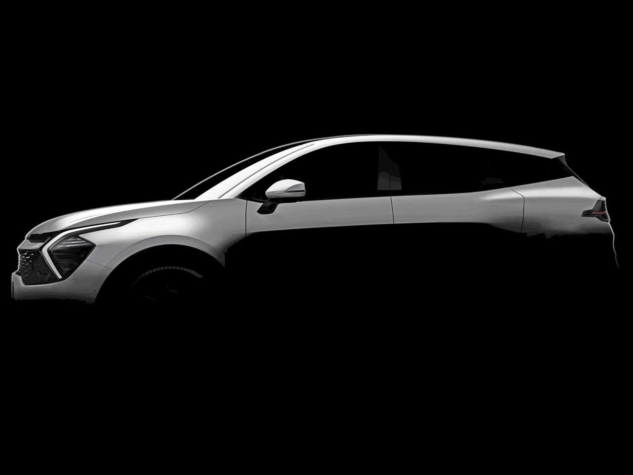 Teaser do novo Kia Sportage 2022
