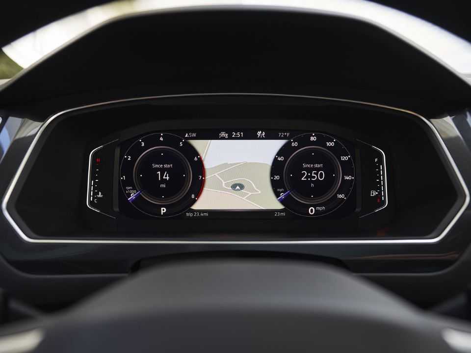 Volkswagen�Tiguan Allspace 2022 - painel de instrumentos