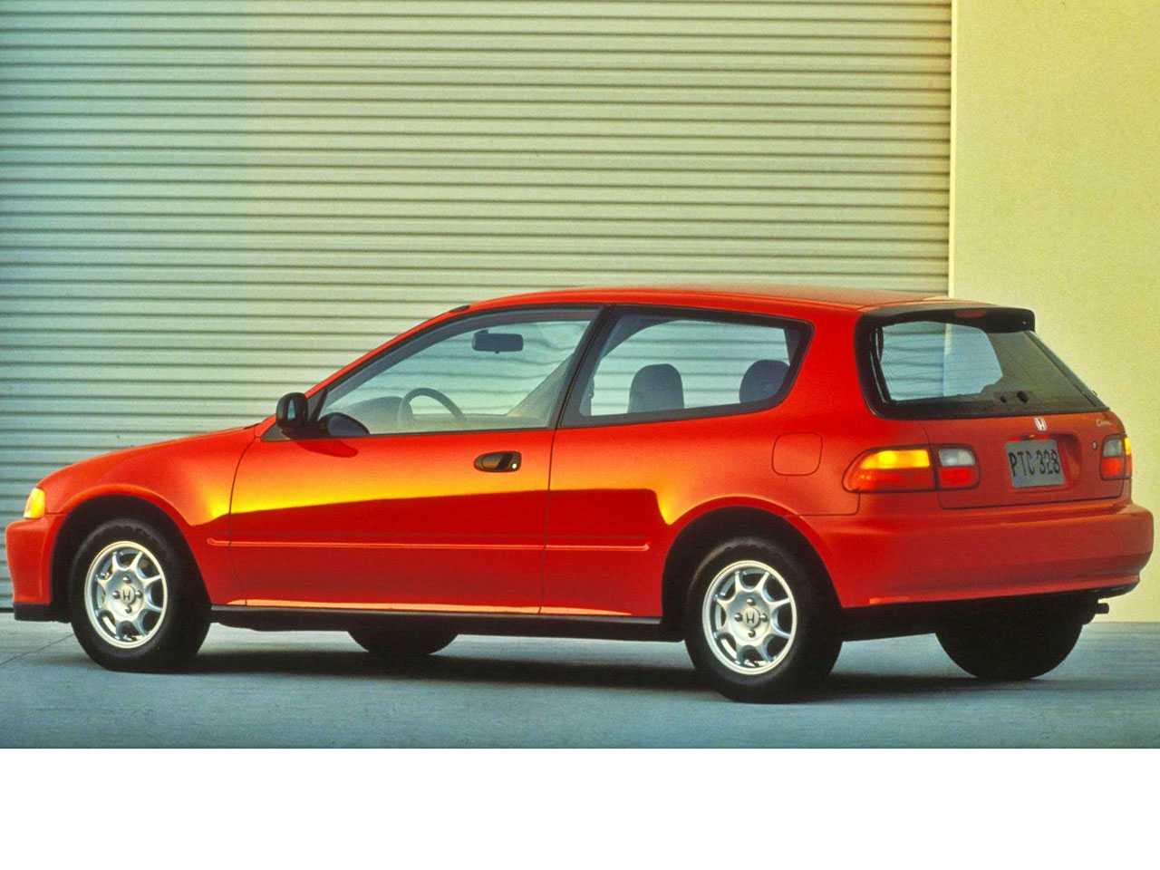 HondaCivic Hatch 1992 - ngulo traseiro