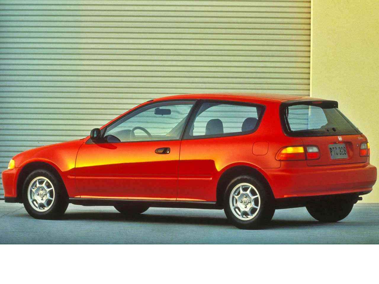 Honda�Civic Hatch 1992 - �ngulo traseiro