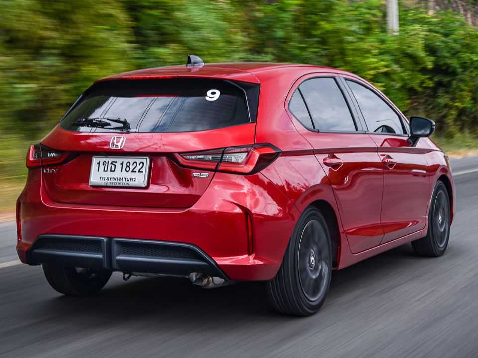 Honda�City hatchback 2022 - �ngulo traseiro