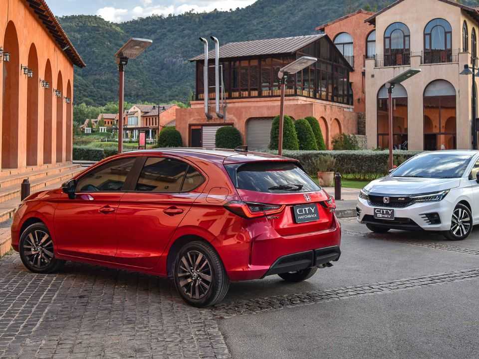 Honda�City hatchback 2022 - �ngulo traseiro