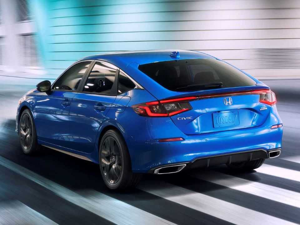 Honda�Civic Hatch 2022 - �ngulo traseiro