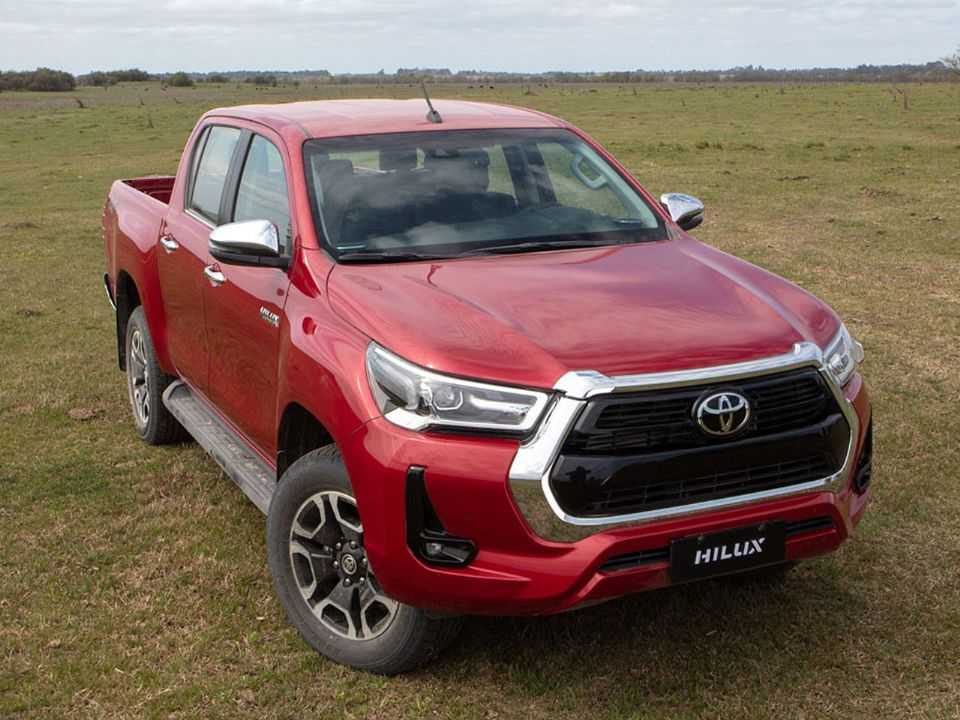 Toyota�Hilux 2021 - �ngulo frontal