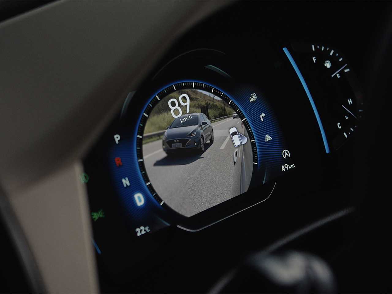 Hyundai�Creta 2022 - painel de instrumentos