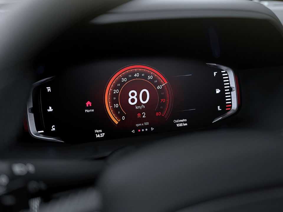 Fiat�Pulse 2022 - painel de instrumentos