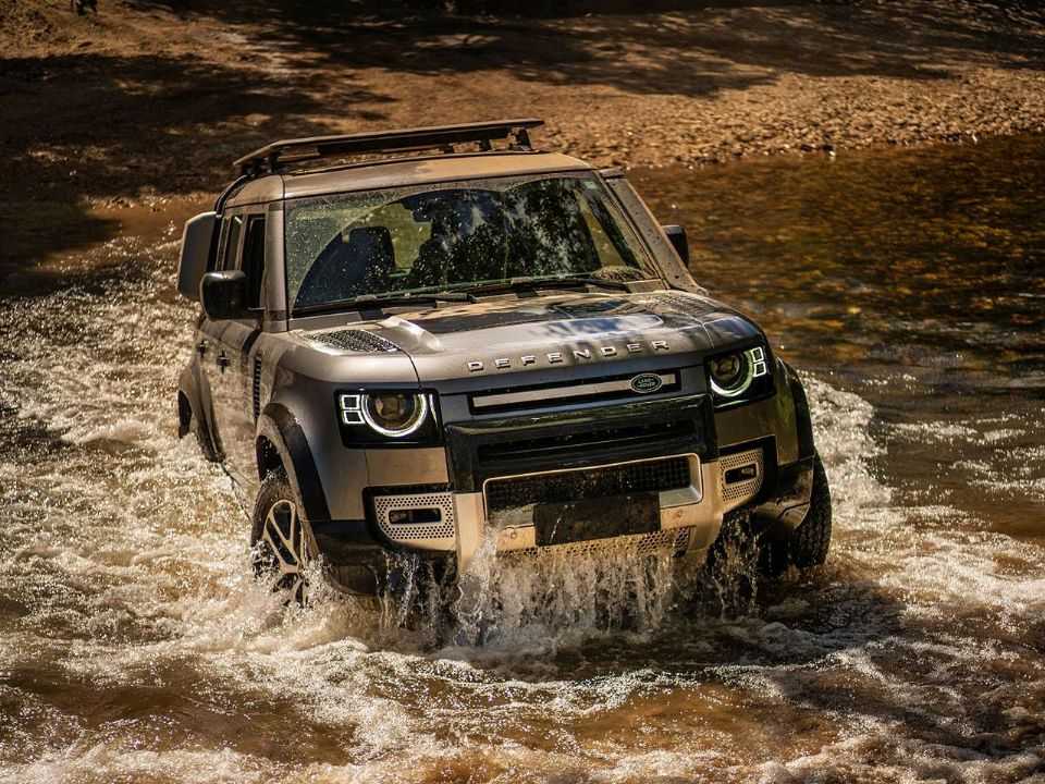 Land Rover�Defender 2022 - �ngulo frontal