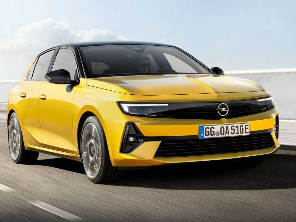 Opel�Astra 2022 - �ngulo frontal
