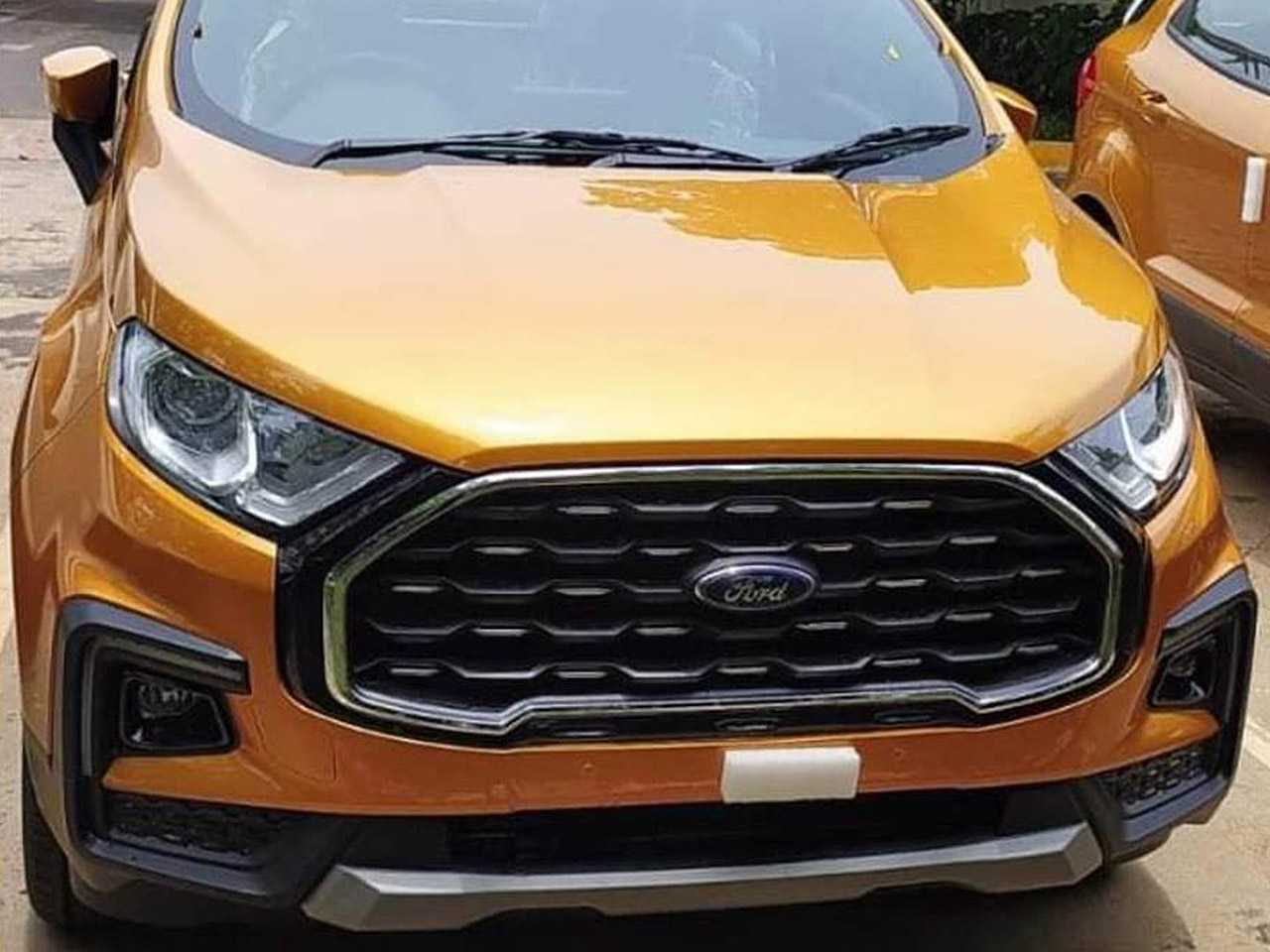 Facelift para o Ford EcoSport  flagrado na ndia