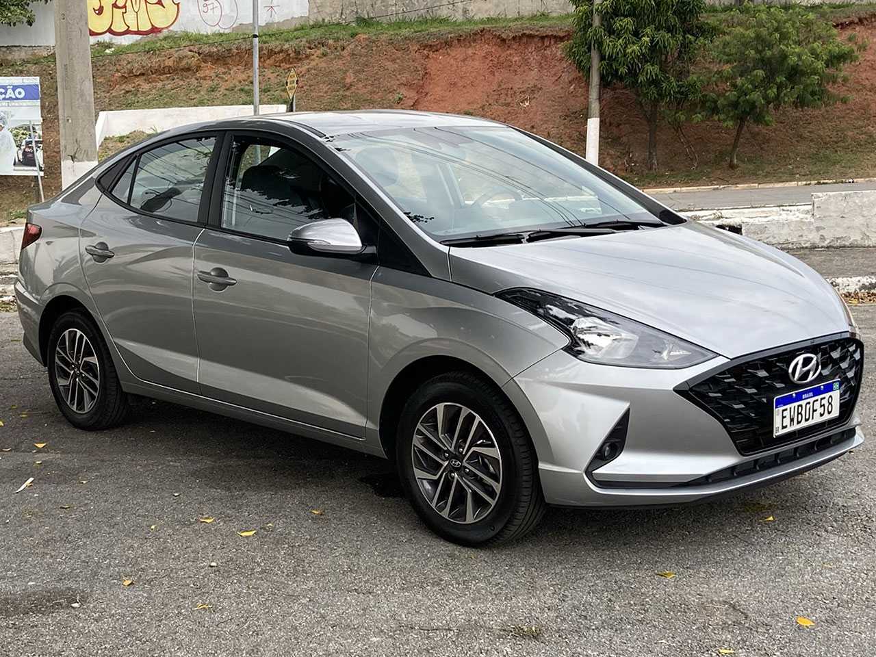 Hyundai�HB20S 2021 - �ngulo frontal