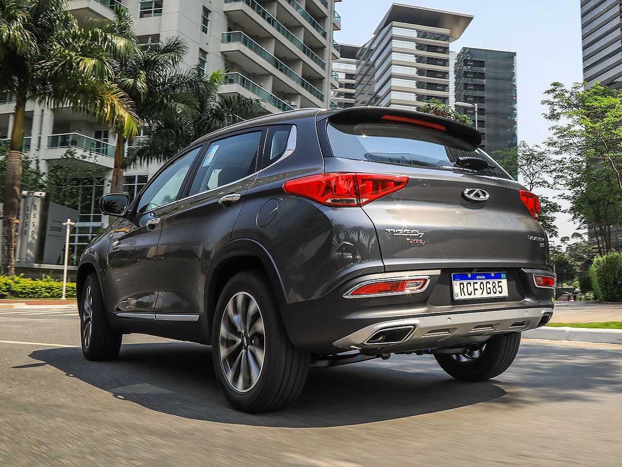 CAOA Chery�Tiggo 7 2022 - �ngulo traseiro
