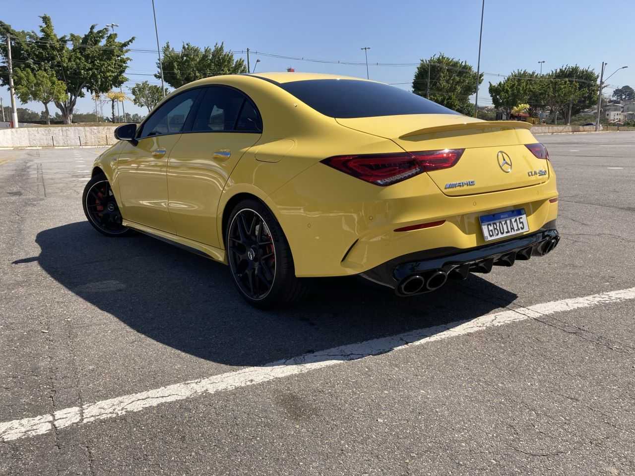 Mercedes-Benz�CLA 2021 - �ngulo traseiro