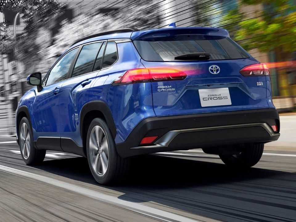Toyota�Corolla Cross 2022 - �ngulo traseiro