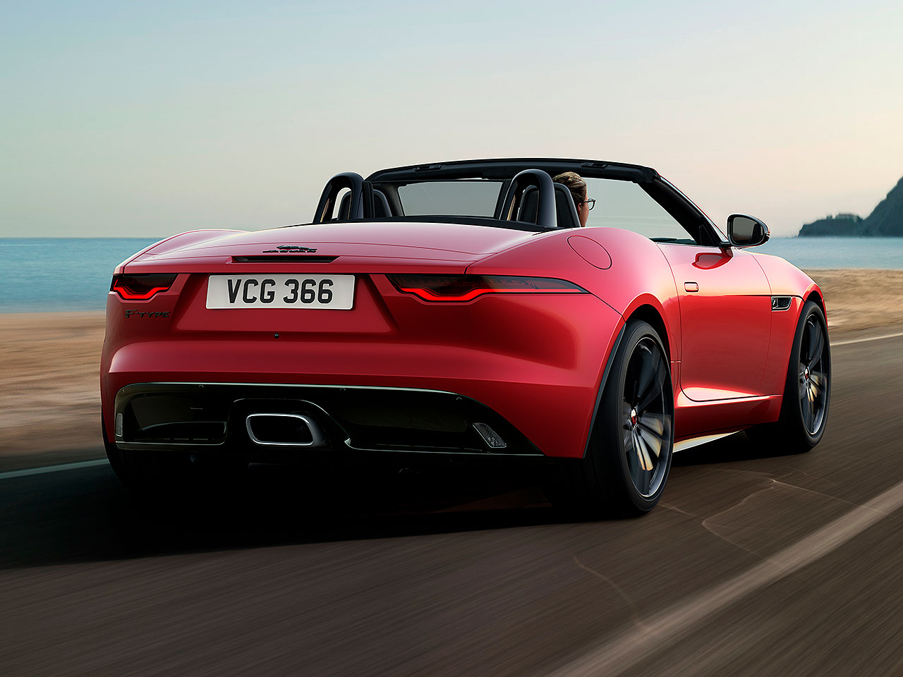 Jaguar�F-Type 2022 - �ngulo traseiro
