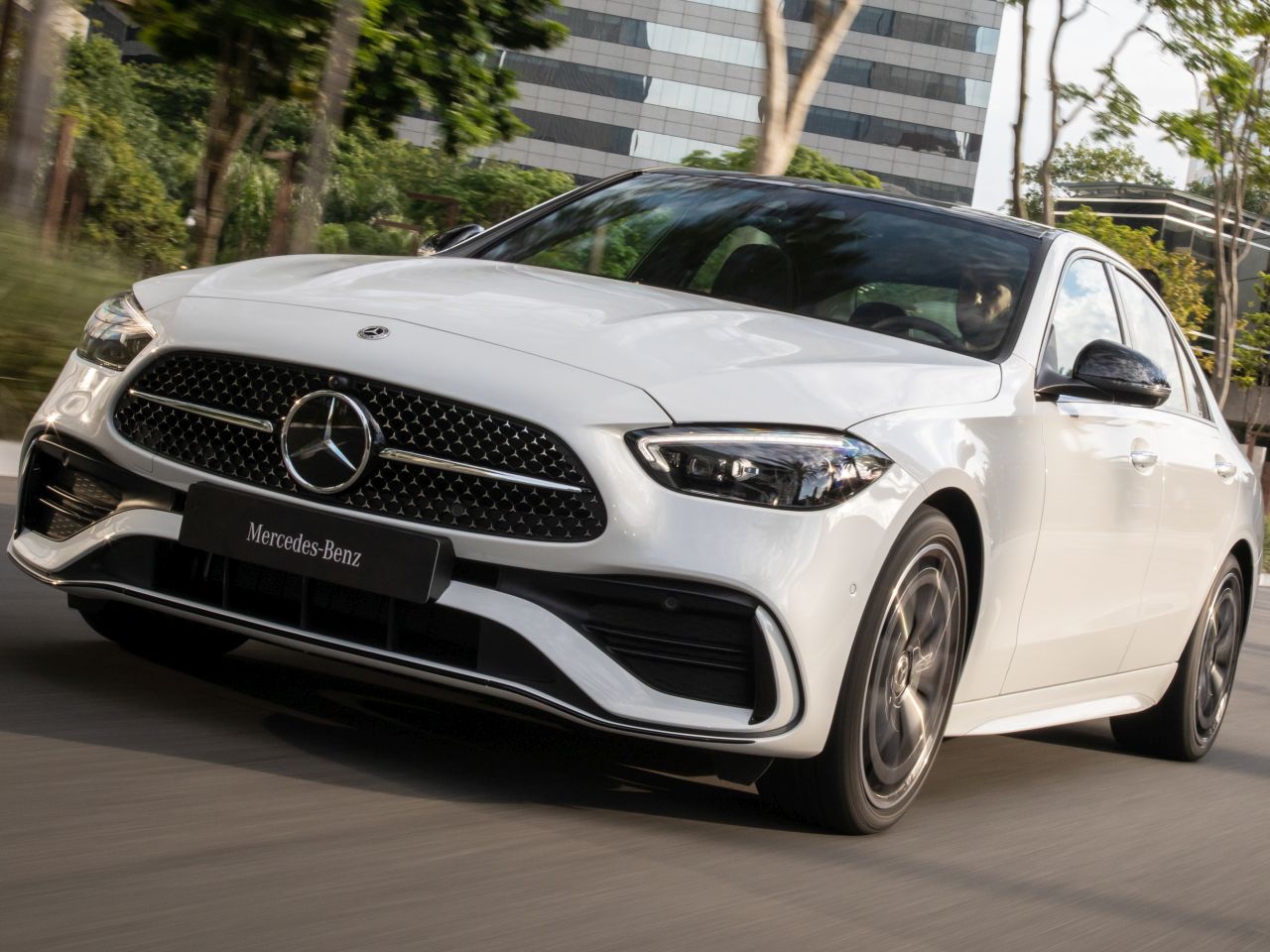 Mercedes-Benz�Classe C 2022 - �ngulo frontal